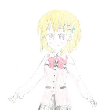 ごちうさのココア描きました！