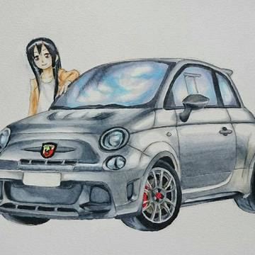 アバルト695×矢澤にこ