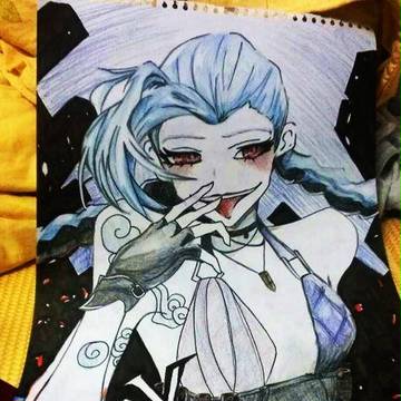 Jinx 手繪仿畫