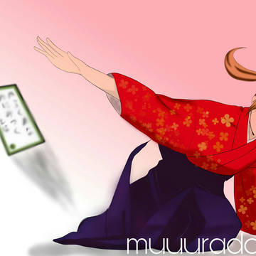 ちはや描きました！