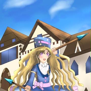 街を歩く少女