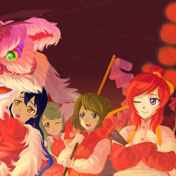 lovelive new year
