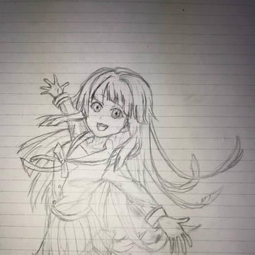 こころちゃんを模写ってみた