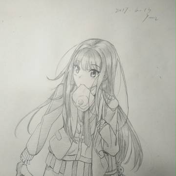 女高中生