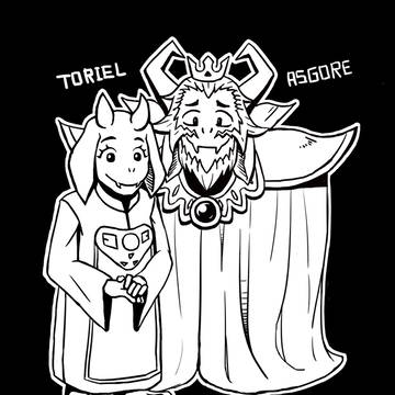 Asgore&Toriel [Undertale]