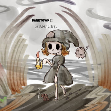 【ラクガキ大戦争】　うつろちゃん&あしもとねずみ