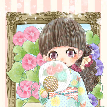 ７月のお花 朝顔