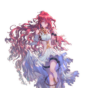 縺れ髪の娘