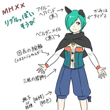 リグルっぽい装備