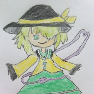 古明地こいし 描いてみた