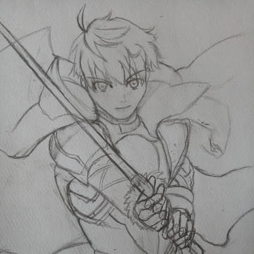 アーサー・ペンドラゴン〔Prototype〕模写