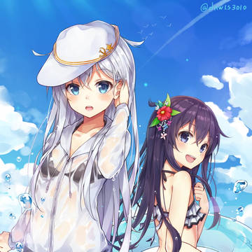 水着 響と暁