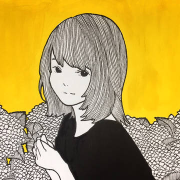 きいろ紫陽花