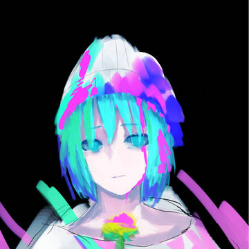 この花に、涙を流して