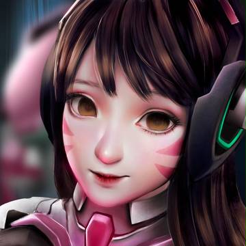 D.VA Overwatch fanart