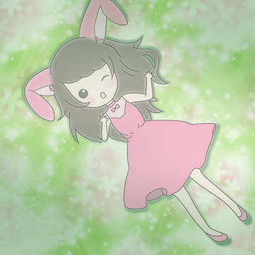 森の中のうさぎ
