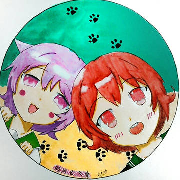 嫁と飼い猫！(笑)
