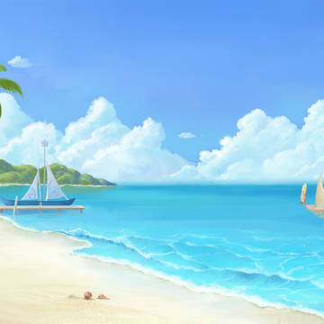海边