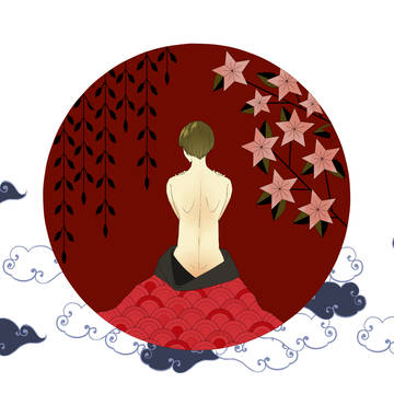 日夜颠倒。
