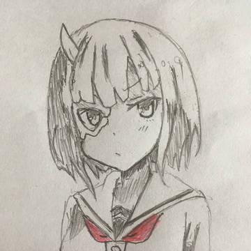 鬼瓦(模写)