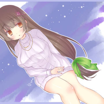 セーターと星空。