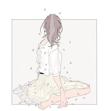 透ける春