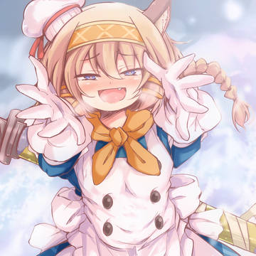 雪山に舞い降りた天使