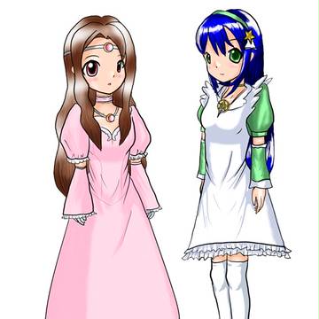 とある女性デュオをモチーフにしたお嬢様たち