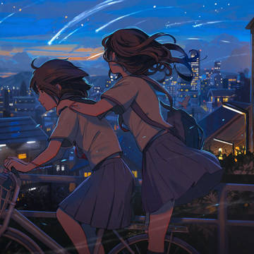 午後七時半の銀河