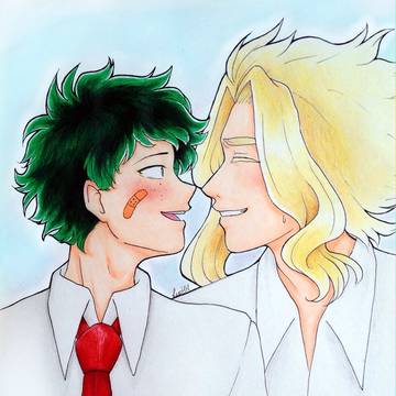 出オル (MightDeku) colored!