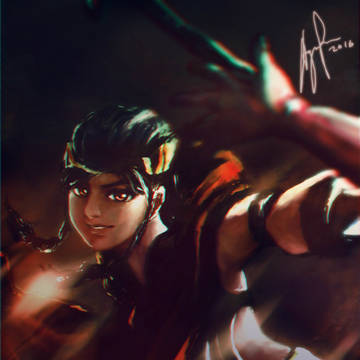 Fire maiden