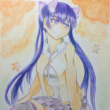色紙はたて