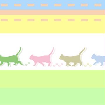 夏組にゃんこ