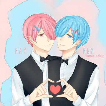 Ram and Rem Genderbend