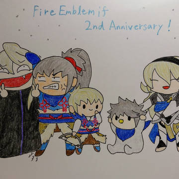 【FEif・捏造ハイドラ】2周年やぞやっほい！