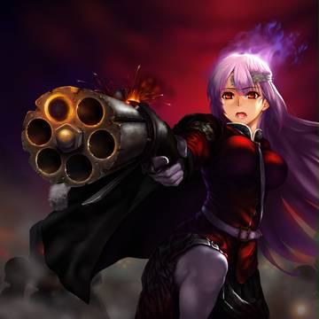The angel of battlefield
