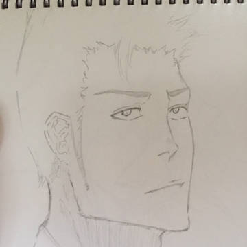 BLEACH 黒崎一心 落書き