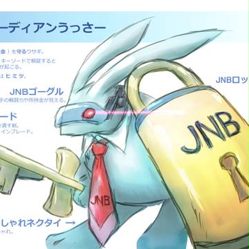 ジャパンネット銀行 PRマスコットキャラクター