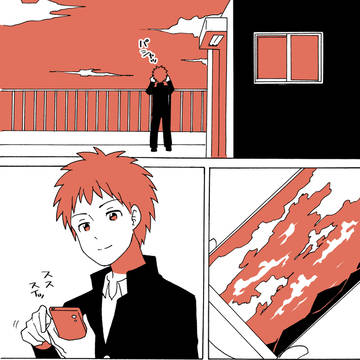 【オリジナル漫画】言葉つきの写真