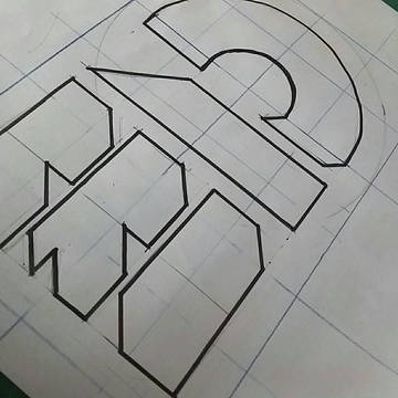 【2BRO.】2BRO.ロゴ(下書き←)