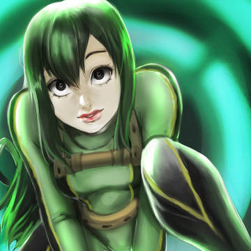 Boku no hero Asui tsuyu