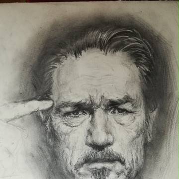 素描老爷爷