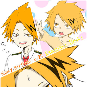 上鳴電気 Happy Birthday✨(｀・ω・´)ｷﾘｯ
