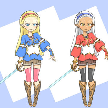 エルフの女の子