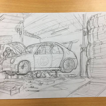 Car studio