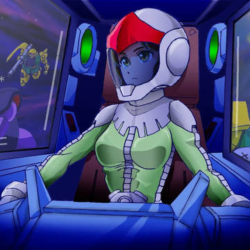 ジオンの女性パイロット