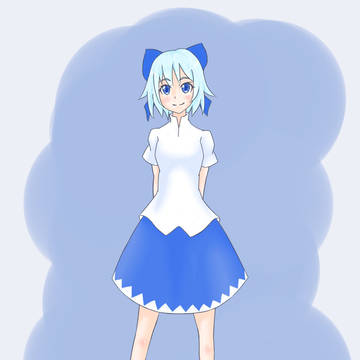 6頭身のチルノ