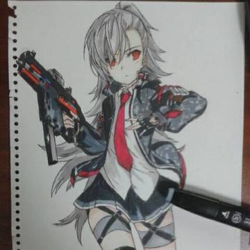 提娜素描