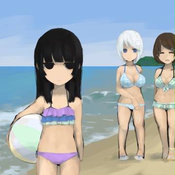 水着の季節