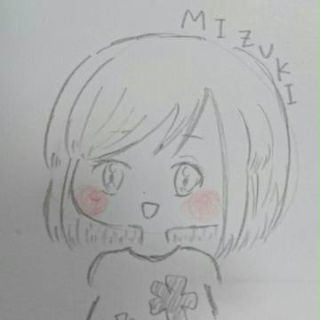ミヅキちゃん描かせて頂きました。